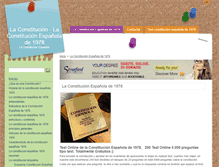 Tablet Screenshot of laconstitucion.org